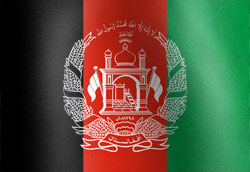Afghanistan National Flag Graphic
