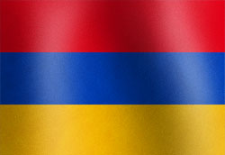 Armenia National Flag Graphic