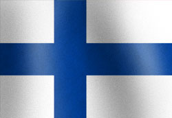 Finland National Flag Graphic