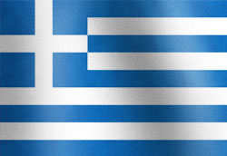 Greece National Flag Graphic