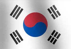 South Korea National Flag Graphic