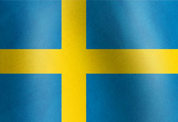 Sweden National Flag Graphic